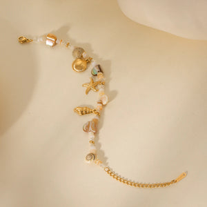 Bracelet avec Coquillages et Nacre