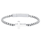 Bracciale con croce orizzontale