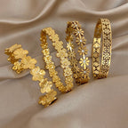 Bracciale con fiori di campo margherite