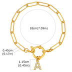 Personalisertes Armband mit Initiale