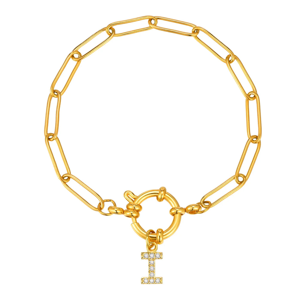 Personalisertes Armband mit Initiale i