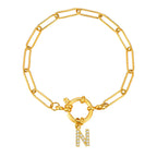 Personalisertes Armband mit Initiale n