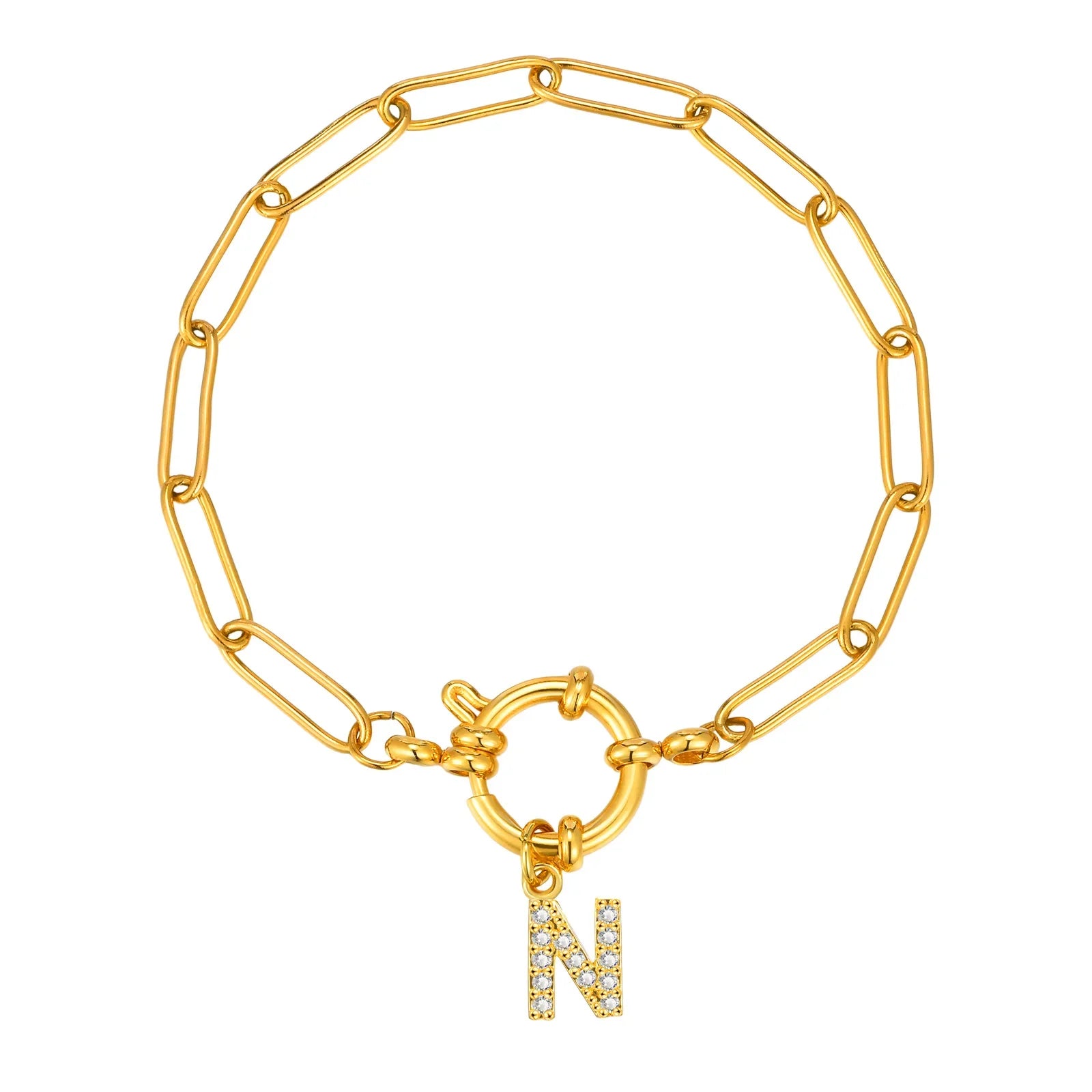 Personalisertes Armband mit Initiale n