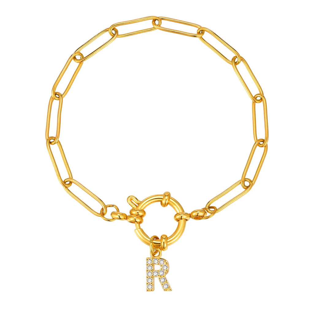 Personalisertes Armband mit Initiale r
