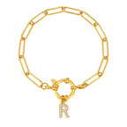 Personalisertes Armband mit Initiale r