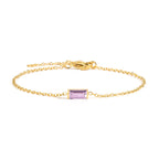 Värvilise sünnikiviga käevõru