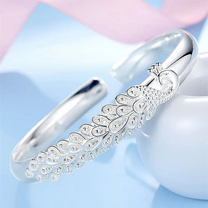 Bracelet Bohême avec Paon Femme