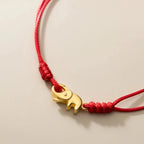 Bracelet Bouddhiste avec Eléphant rouge