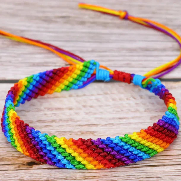 Handgemachtes, wasserfestes, mehrfarbiges Brasilianisches Armband