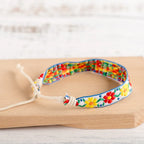 Brasiliansk armbånd Sommerstil gul