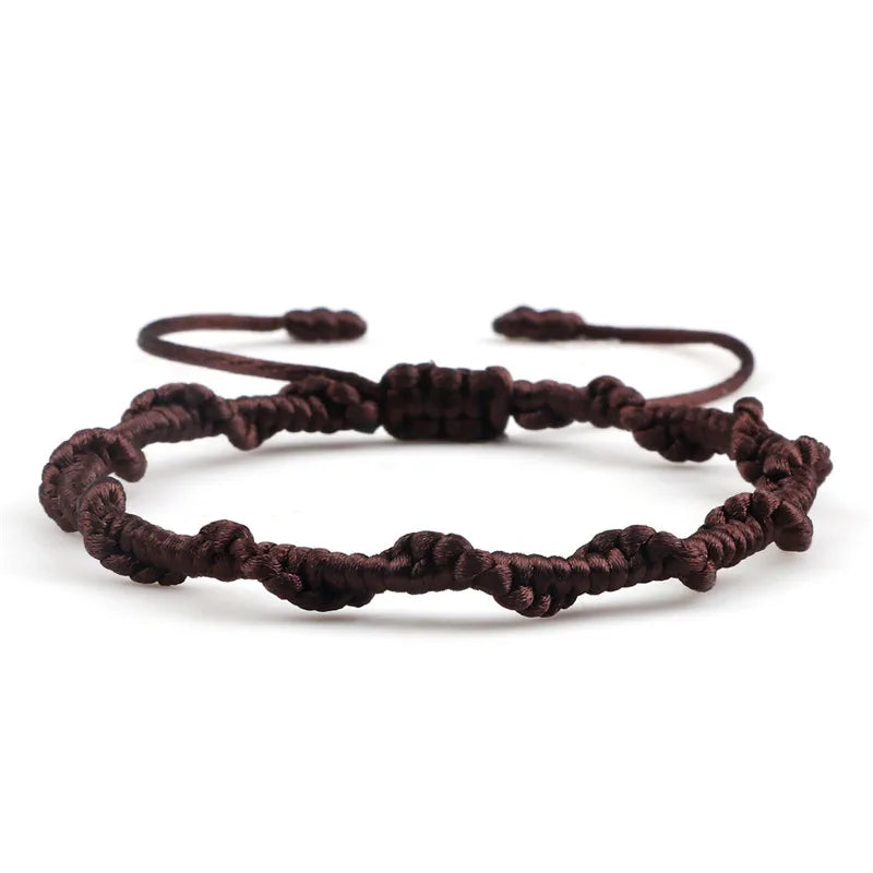Handgeflochtenes brasilianisches Armband braun