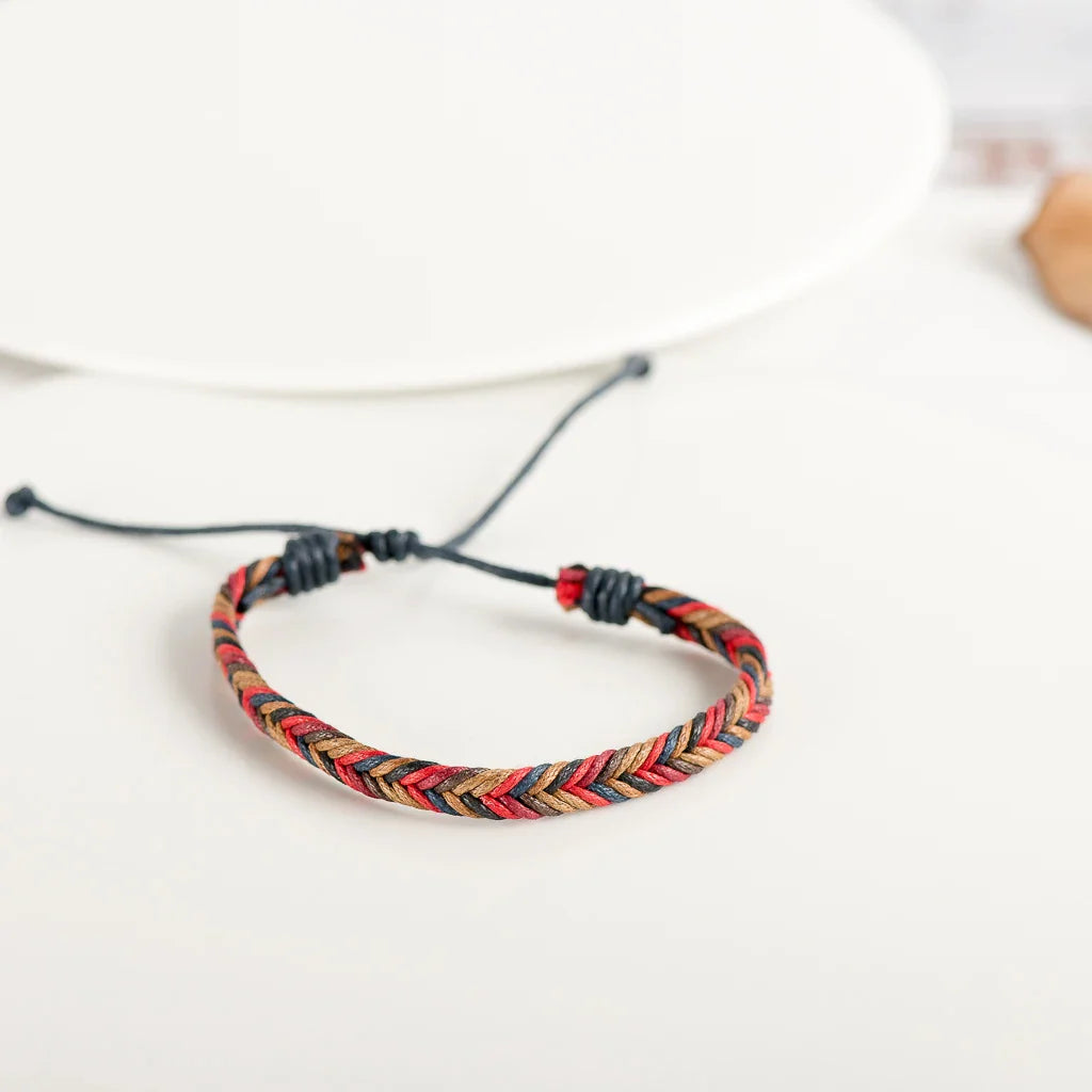 Geflochtenes brasilianisches Armband mehrfarbig