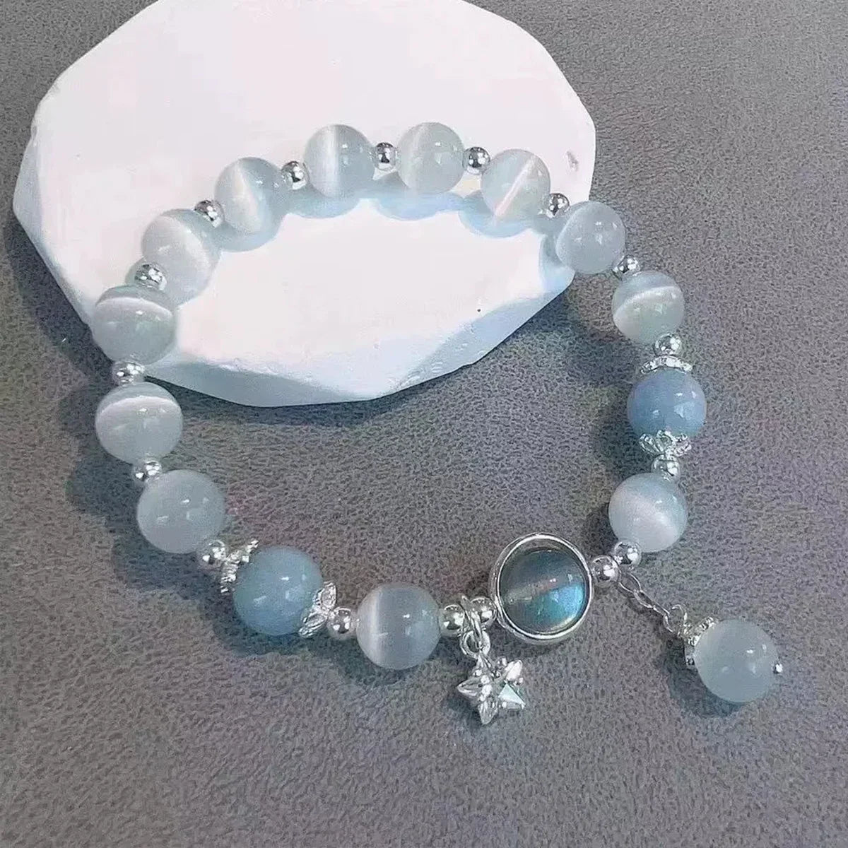 Celestial armbånd med månesten