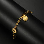 Bracelet Coquillages pour Femme or