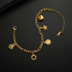 Bracelet Coquillages pour Femme or