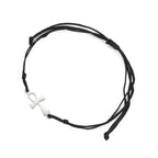 Bracelet Croix d'Ankh Egypte noir