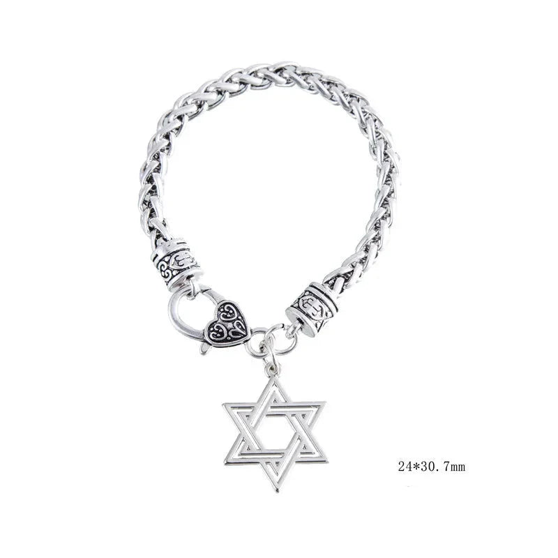 Kubanisches Armband mit dem symbolischen Davidstern