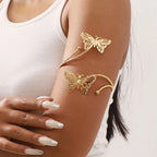 Bracelet de Bras Élégant - Bijou de Biceps et Ornement de Haut de Bras Chaîne Femme