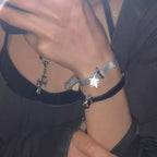 Pulsera de encanto con estrella de astrología