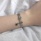 Pulsera de encanto con estrella de astrología