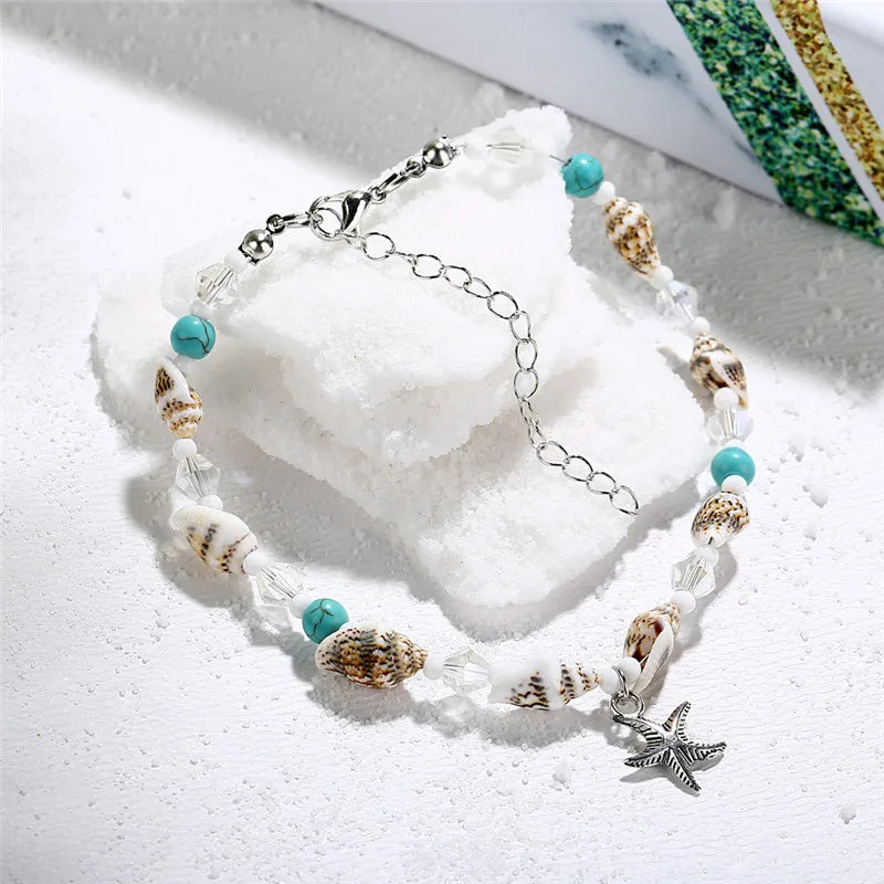 Starfish Ankle Bracelet for Women 