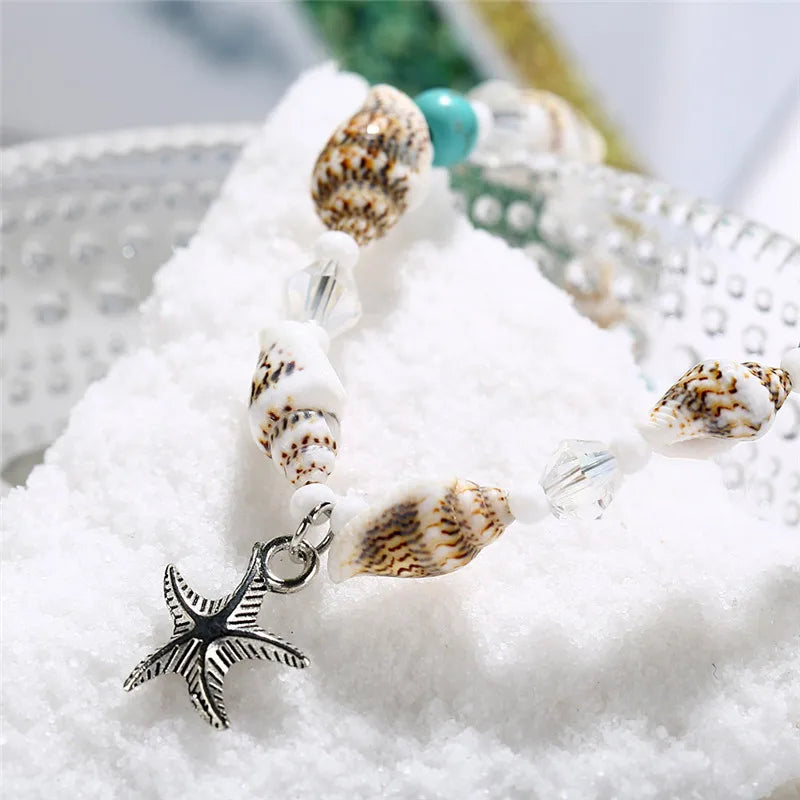 Starfish Ankle Bracelet for Women 