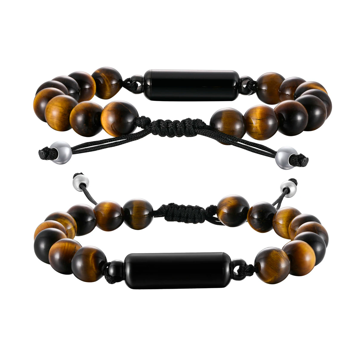 Bracelet de crémation en perles d'œil de tigre
