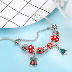 Bracelet de Noël Sapin Argent