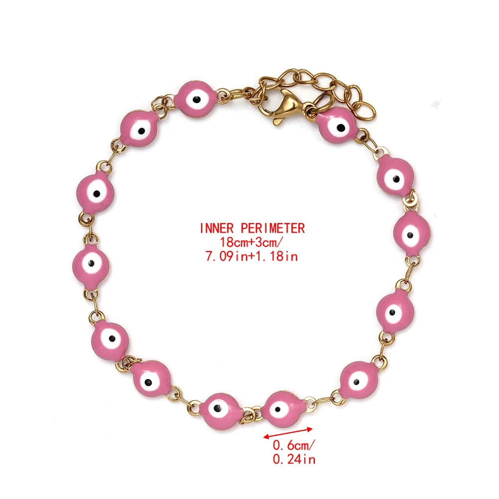 Bracelet de Protection Contre le Mauvais Oeil pour Homme ou Femme 