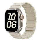 Magnetisches Ersatzarmband für Apple Watch in Weiß