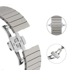 Bracelet de remplacement en acier inoxydable pour Apple Watch 