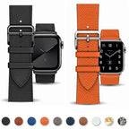 Udskiftningsrem til Apple Watch i læder til kvinder og mænd