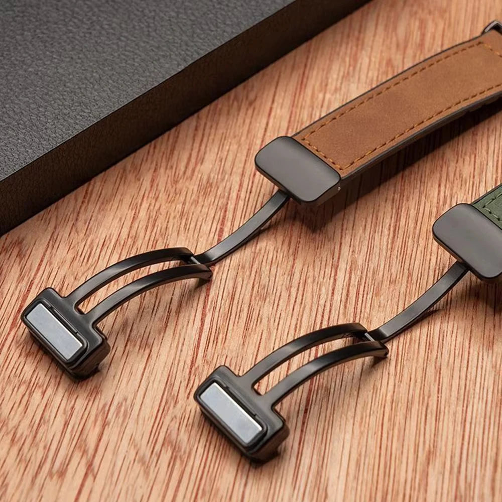 Ersatzarmband für Google Pixel Watch 1, 2, 3, 4, 41 mm, 45 mm, aus Leder 