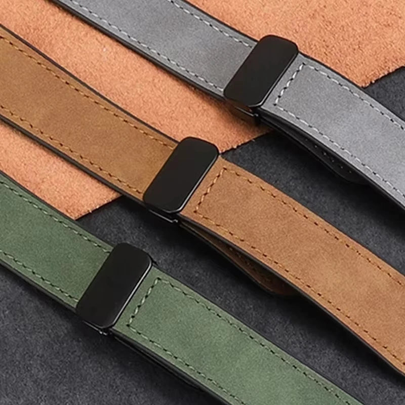 Ersatzarmband für Google Pixel Watch 1, 2, 3, 4, 41 mm, 45 mm, aus Leder 