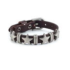 Braccialetto Stile Vintage con Stelle marroni