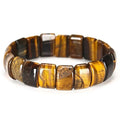 Elastisches Armband in Tigeraugen-Optik