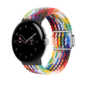 Pulsera de cuerda de nylon para smartwatch Google Pixel Watch 1 y 2 