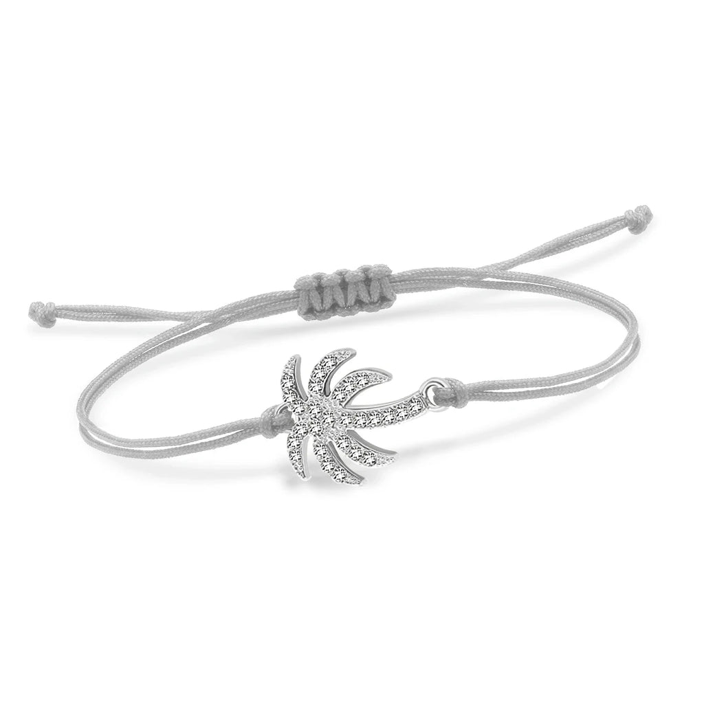 Bracciale in Corda Palma con Strass 