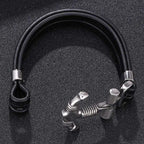 Bracelet en Cuir Ancre - l'Invincible