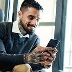 Lederarmband mit Tigerauge-Steinen