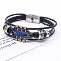 Bracelet en cuir guitare de rock'n'roll