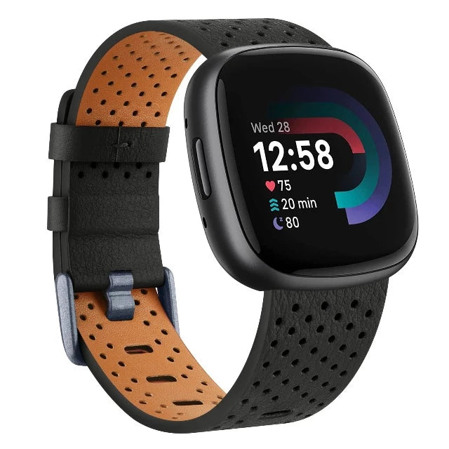 Fitbit Versa Fitbit Noir Fitbit Versa Bracelet ConnectÃ© Fitbit