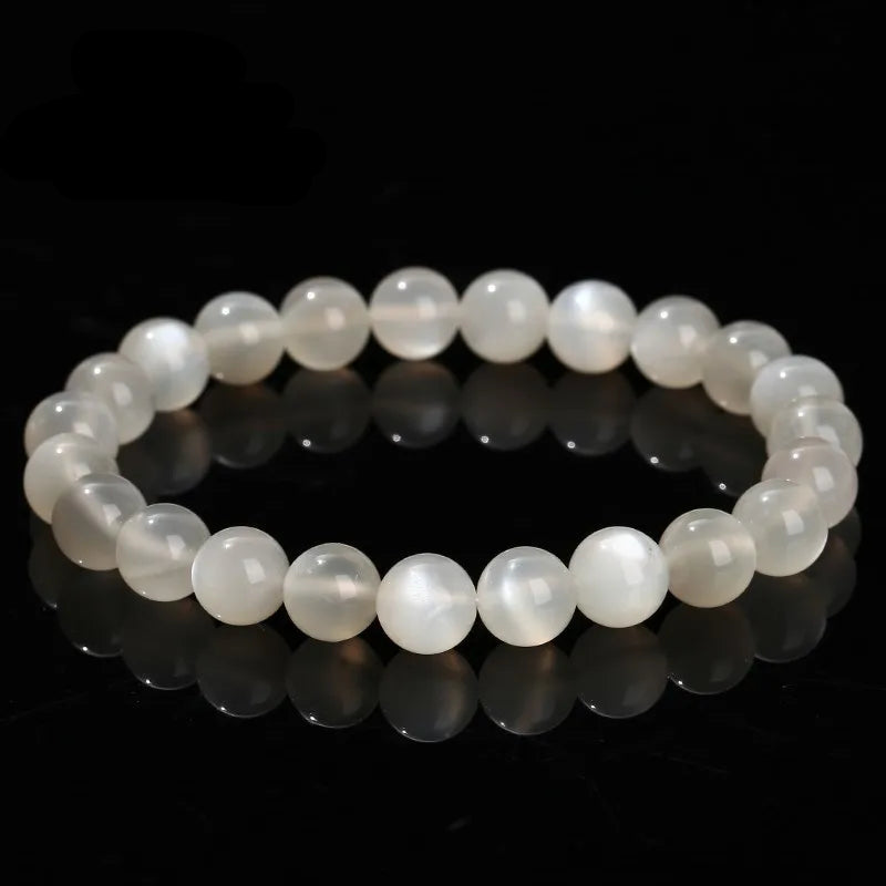 Bracelet en Pierres Naturelles Pierre de Lune Femme