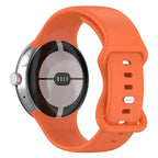 Bracelet en Silicone Smartwatch Google Pixel Watch 1 & 2 orange