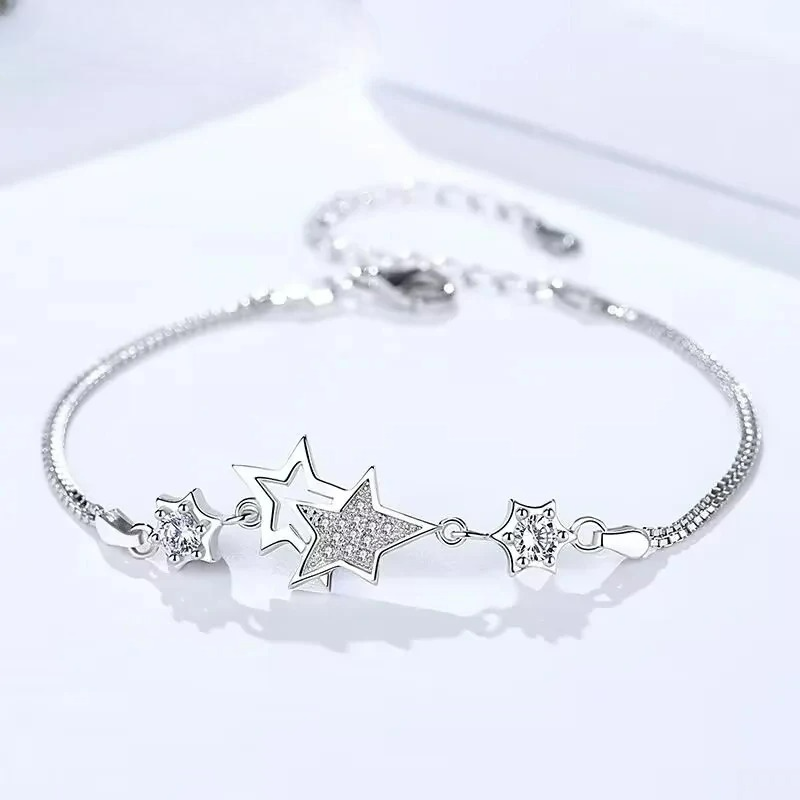 Bracelet Etoiles et Crystal
