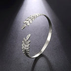 Bracelet Feuille de Laurier argent