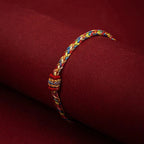 Bracelet Gourmette Multicolore Bouddhiste Tibétain