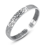 Bracelet Fleur de Lotus Bouddhiste Femme