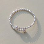 Bracelet Gourmette pour Femme en Perles