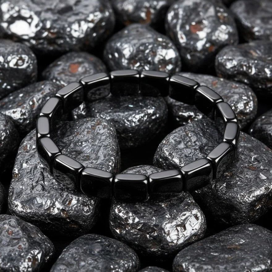 Bracelet hématite éclipse
